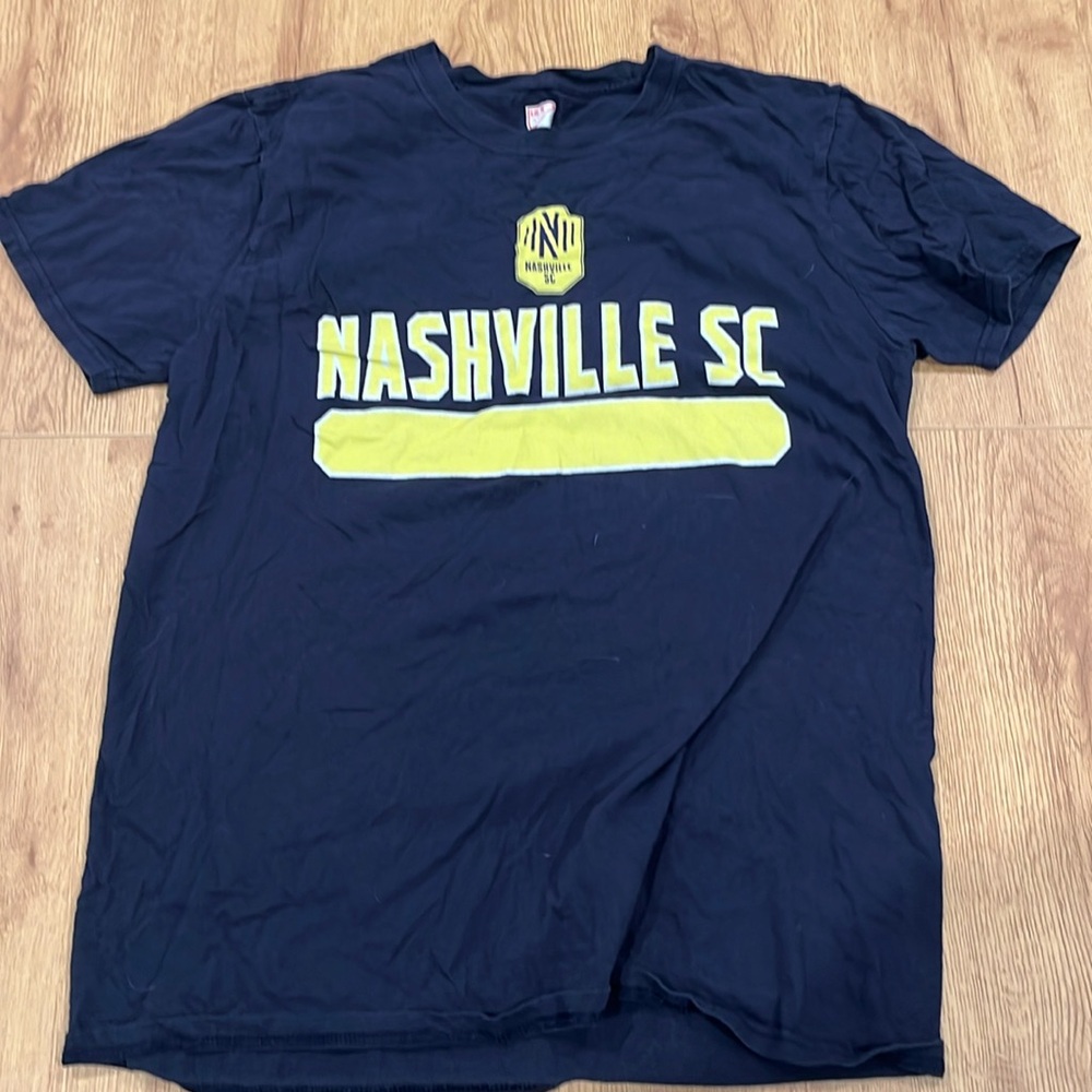 Nashville’s SC MLS Tee
Size Medium
Color Navy
